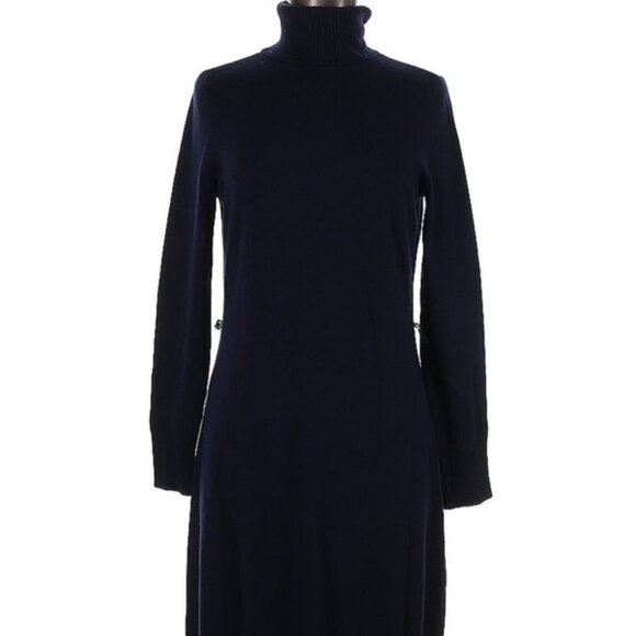 Merino Wool blend Sweater Dress - Picture 1 of 7